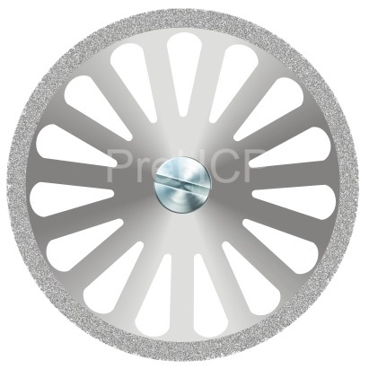 10pcs Dischi Diamantati UM 402AD-025-300